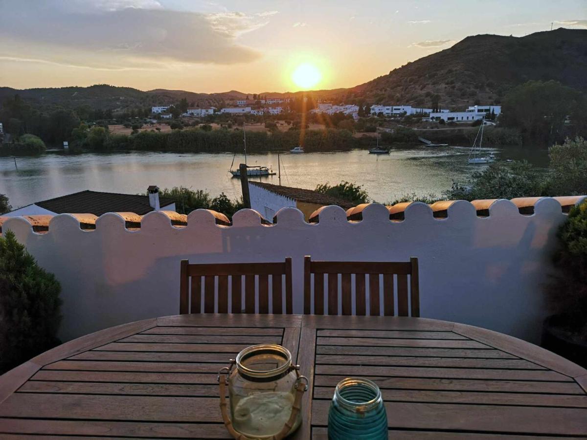 Casa rural La Rabá Terraza con increíbles vistas Sanlúcar de Guadiana Exterior foto